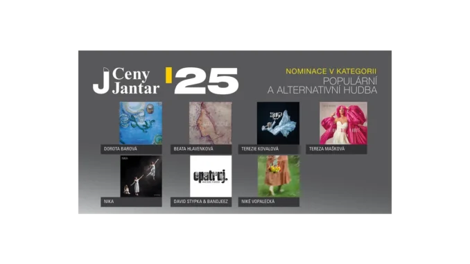 Nominace na Jantar: Populární a alternativní hudba
