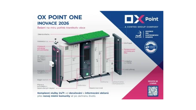 OX Point: Zásilkové boxy pro efektivní obce