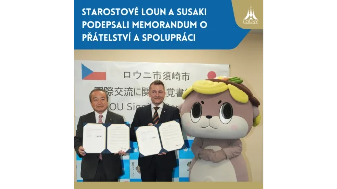 Louny navázaly přátelství s japonským Susaki
