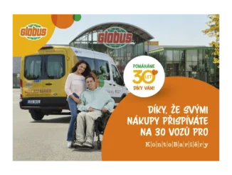 Oslava 30 let Globus: Pomoc pro handicapované