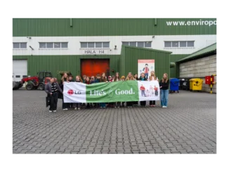 LG oslavila Den Země uklízením v Praze 9