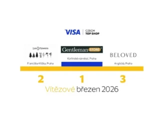 Gentleman Store triumfuje v Visa Czech Top Shop 2026