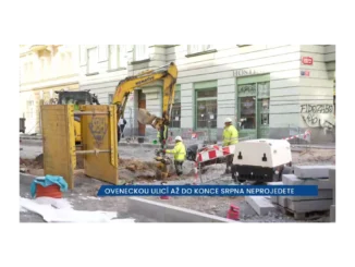 Uzavírka Ovenecké ulice v Praze 7 do srpna 2026