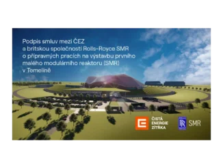 ČEZ a Rolls-Royce SMR uzavírají smlouvy v Temelíně