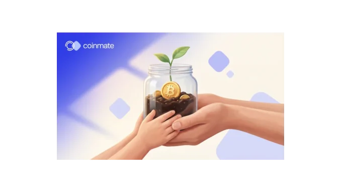 Coinmate: Nová možnost spoření do bitcoinu pro děti