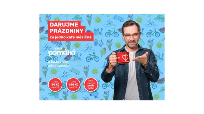 Kampaň Nova: Darujme prázdniny pro znevýhodněné děti