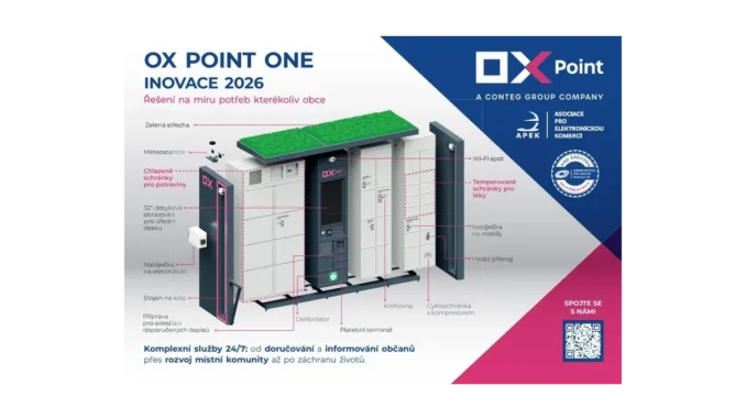 Inovativní zásilkové boxy OX Point pro obce