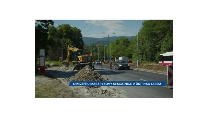 Nová rekonstrukce u Masarykovy nemocnice v Ústí