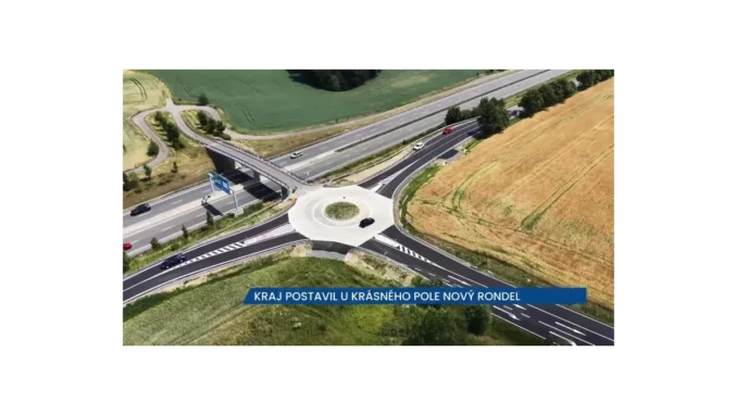 Nový rondel v Krásném Poli zajišťuje větší bezpečnost