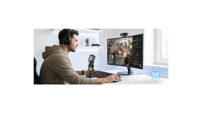 Genius MIC-S400U: Ideální mikrofon pro streamování