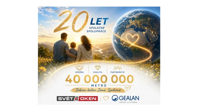Dvacet let s GEALAN: Více než 40 mil. m profilů
