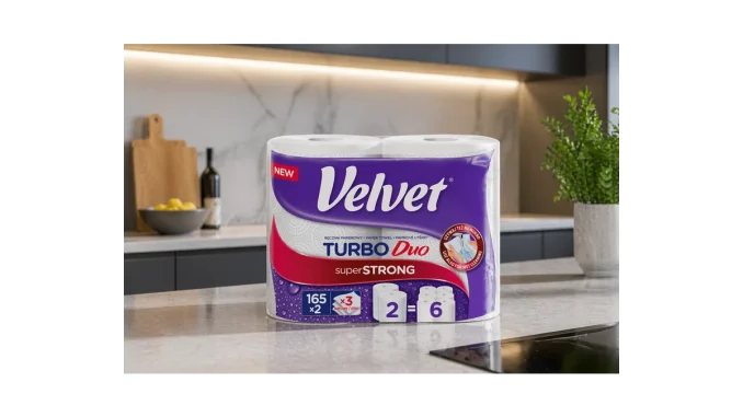 Oceněné utěrky Velvet Turbo Duo pro vaši domácnost