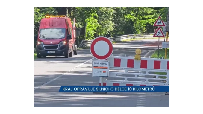 Vrbno: Oprava klíčové silnice pokračuje