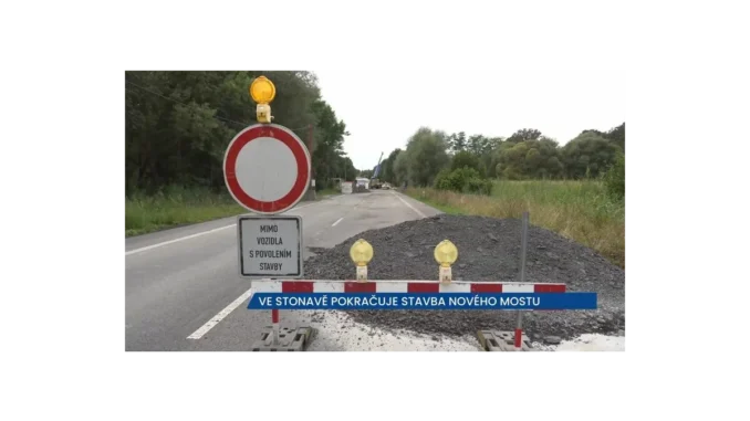 Stavba mostu ve Stonavě komplikuje dopravu