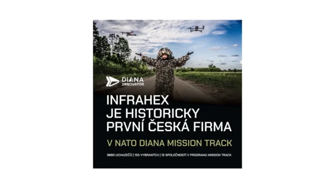 InfraHex a jeho krok do NATO DIANA Mission Track