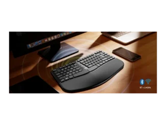 Ergonomická klávesnice Genius Ergo KB-7000BT pro efektivitu